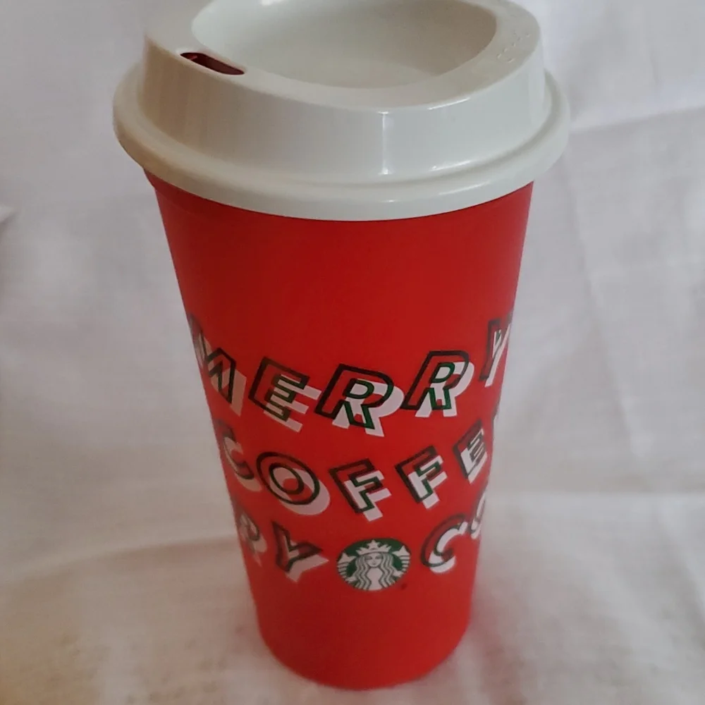 Starbucks Red 2019 Holiday Coffee Tea Tumbler 16oz